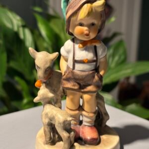 vintage goebel hummel "little goat herder" figurine.