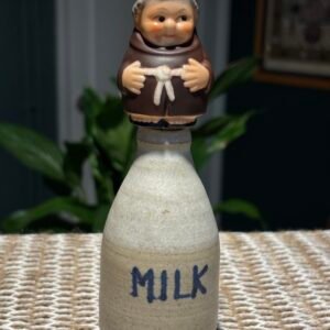 Vintage kitsch Hummel Goebel friar tuck, West Germany milk pourer.