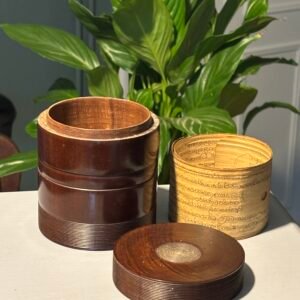 Beautiful Buddhist palm-leaf manuscript, used for prayer or word of the Buddha.