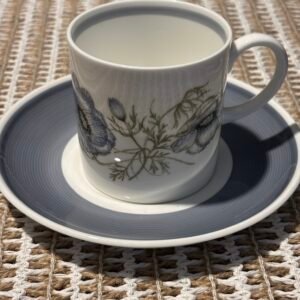 Pretty vintage Susie cooper Glen mist cup and saucer.