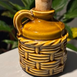 Vintage Wilson & Purdy of Torquay "Zummerset Zyder" miniature pottery flagon.